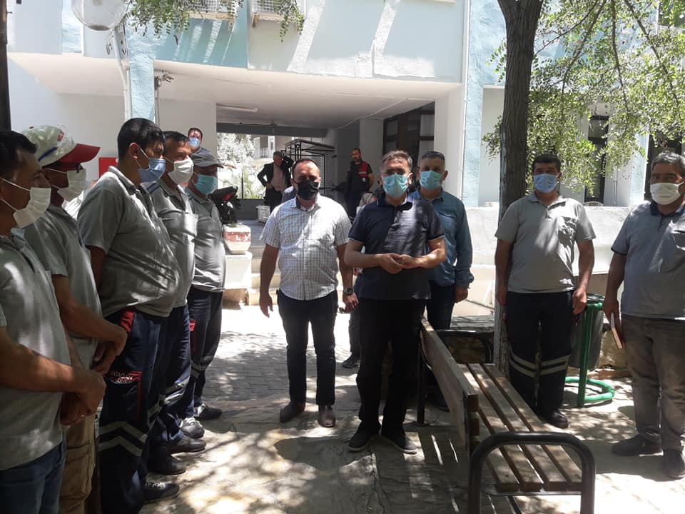 TOKSÖZ, İŞÇİLERİN BAYRAMINI KUTLADI