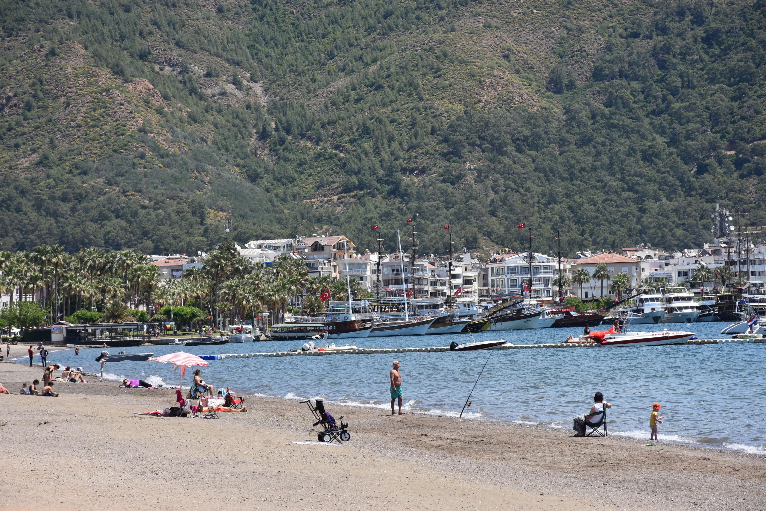 Muğla'nın sahillerinde hareketlilik yaşanıyor