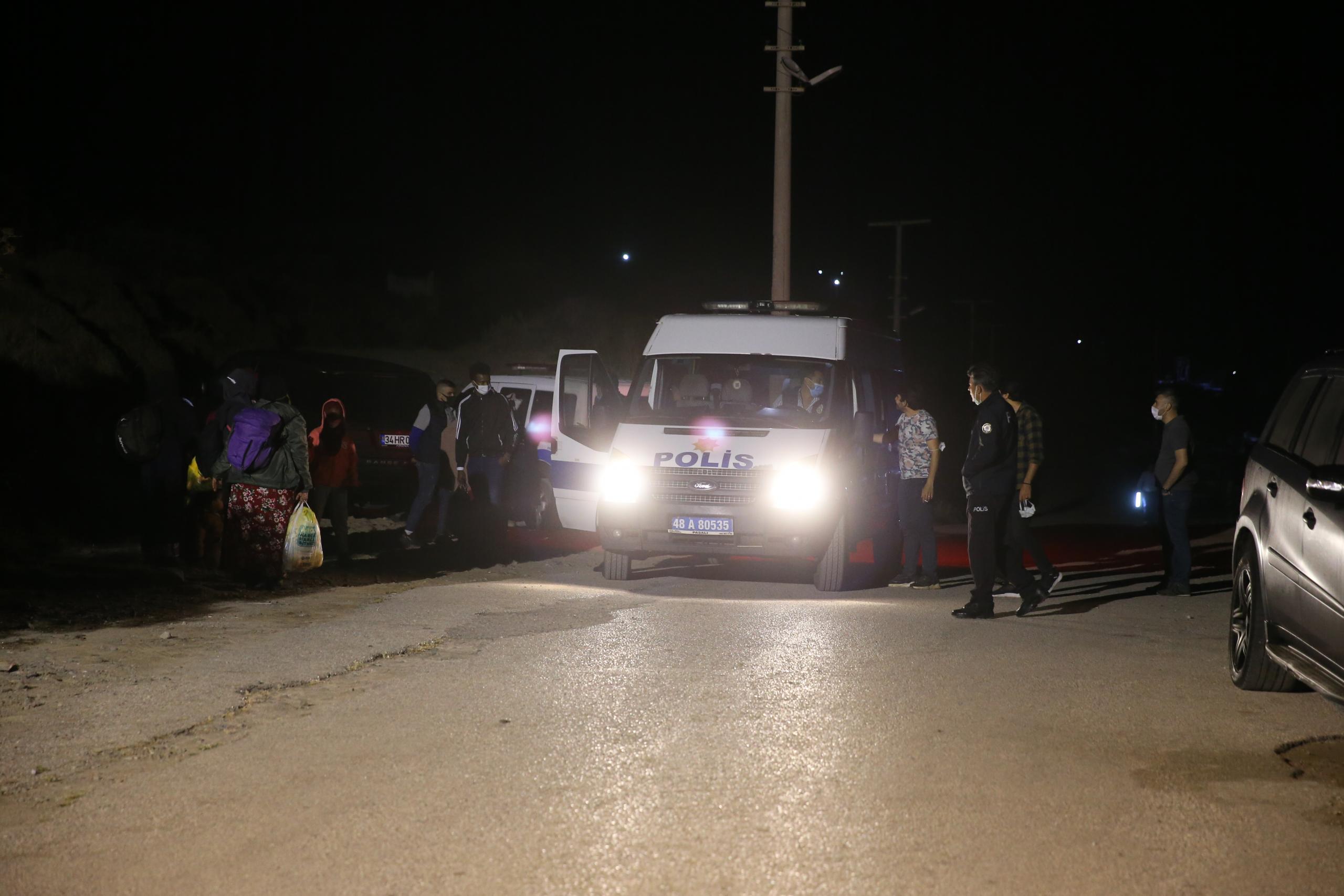 Bodrum'da 10 düzensiz göçmen yakalandı