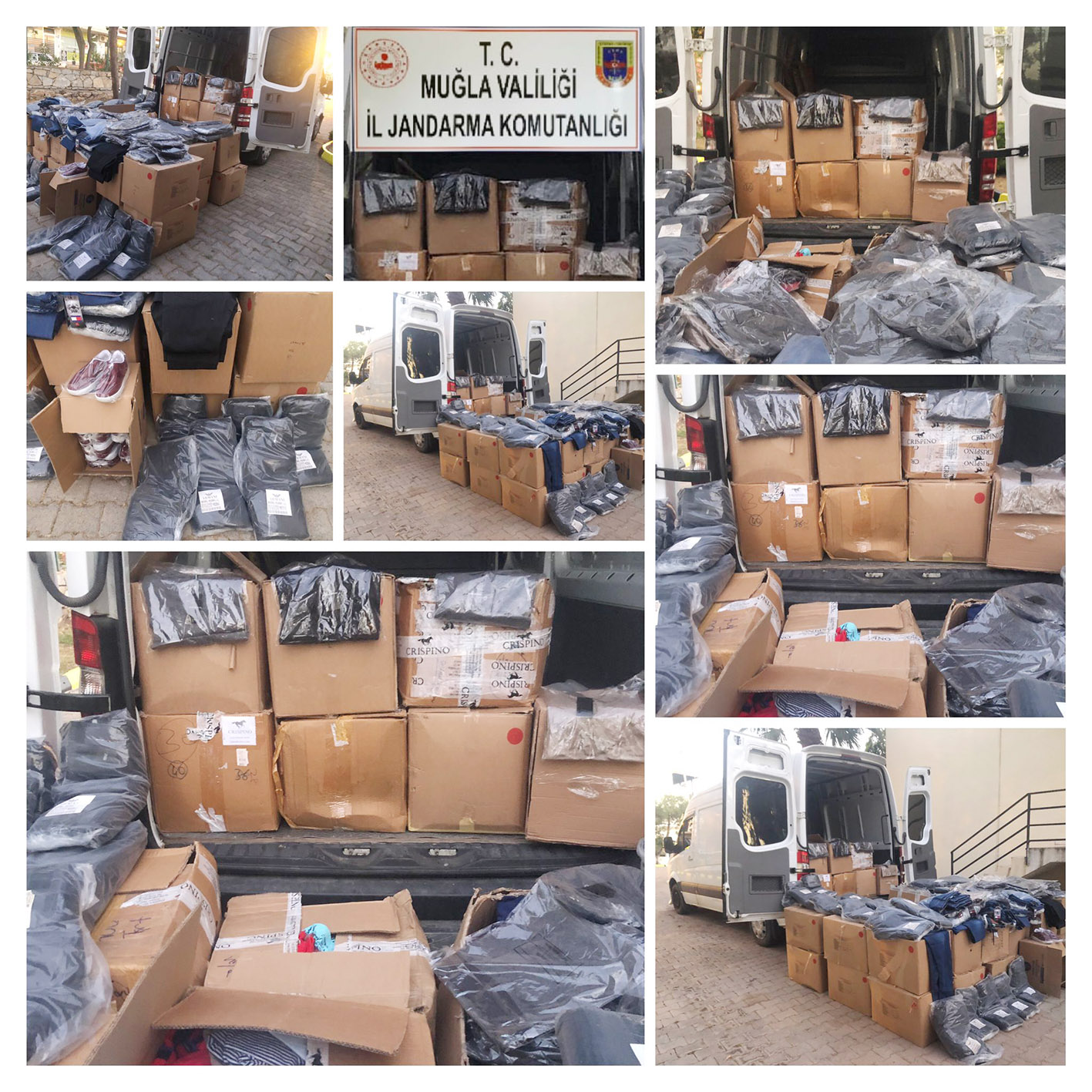 500 BİN TL’LİK TAKLİT ÜRÜNLER ELE GEÇİRİLDİ