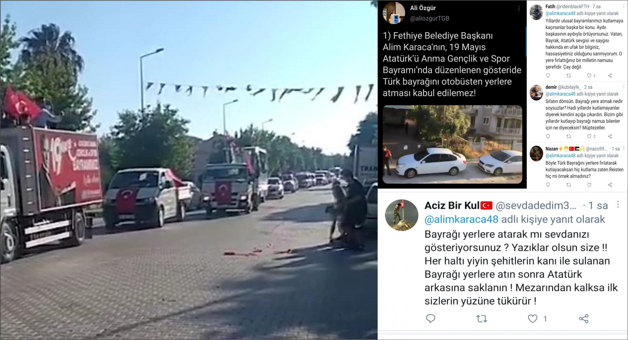 VATAN PARTİSİ VE TGB’DEN ALİM KARACA’YA BAYRAK TEPKİSİ