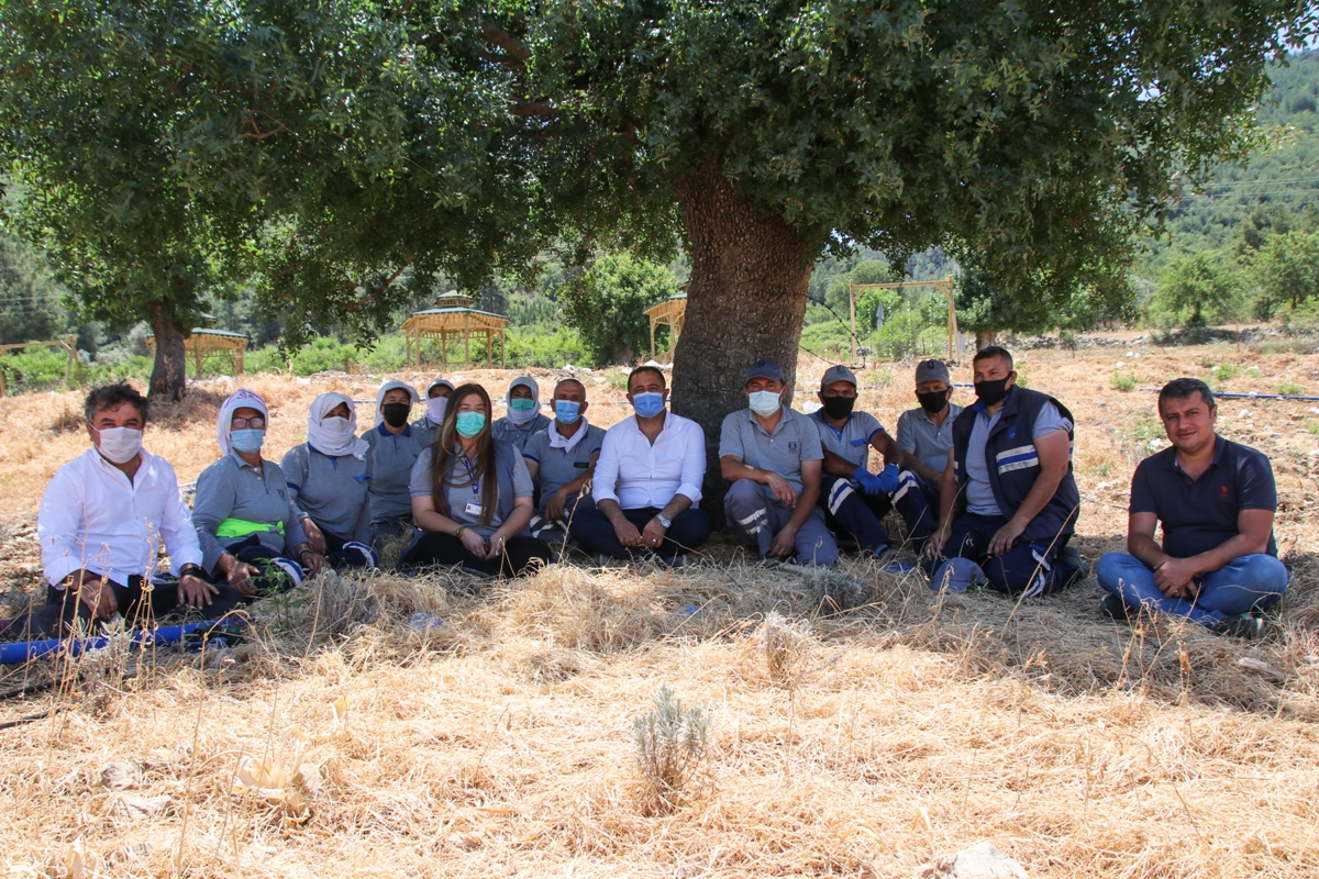 Başkan Aras, “200 DÖNÜM ARAZİ TARIMA KAZANDIRILDI”