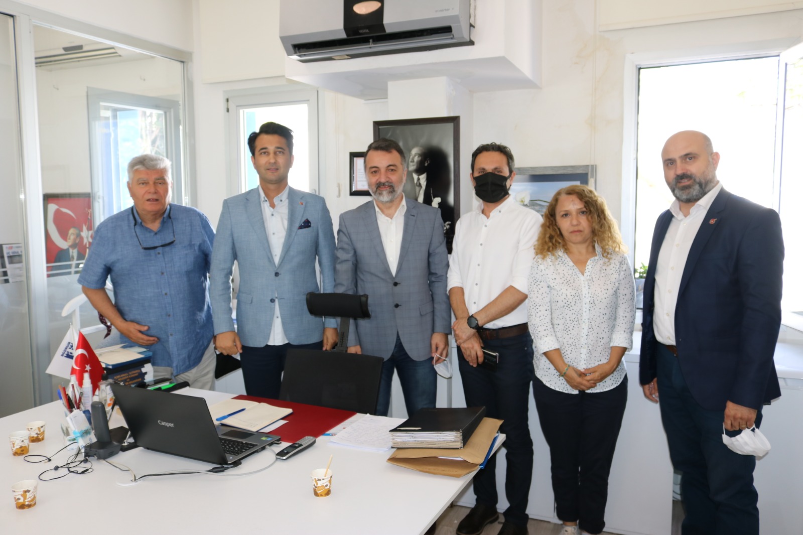 Başkan Akbulut, Bodrum’da temaslarda bulundu