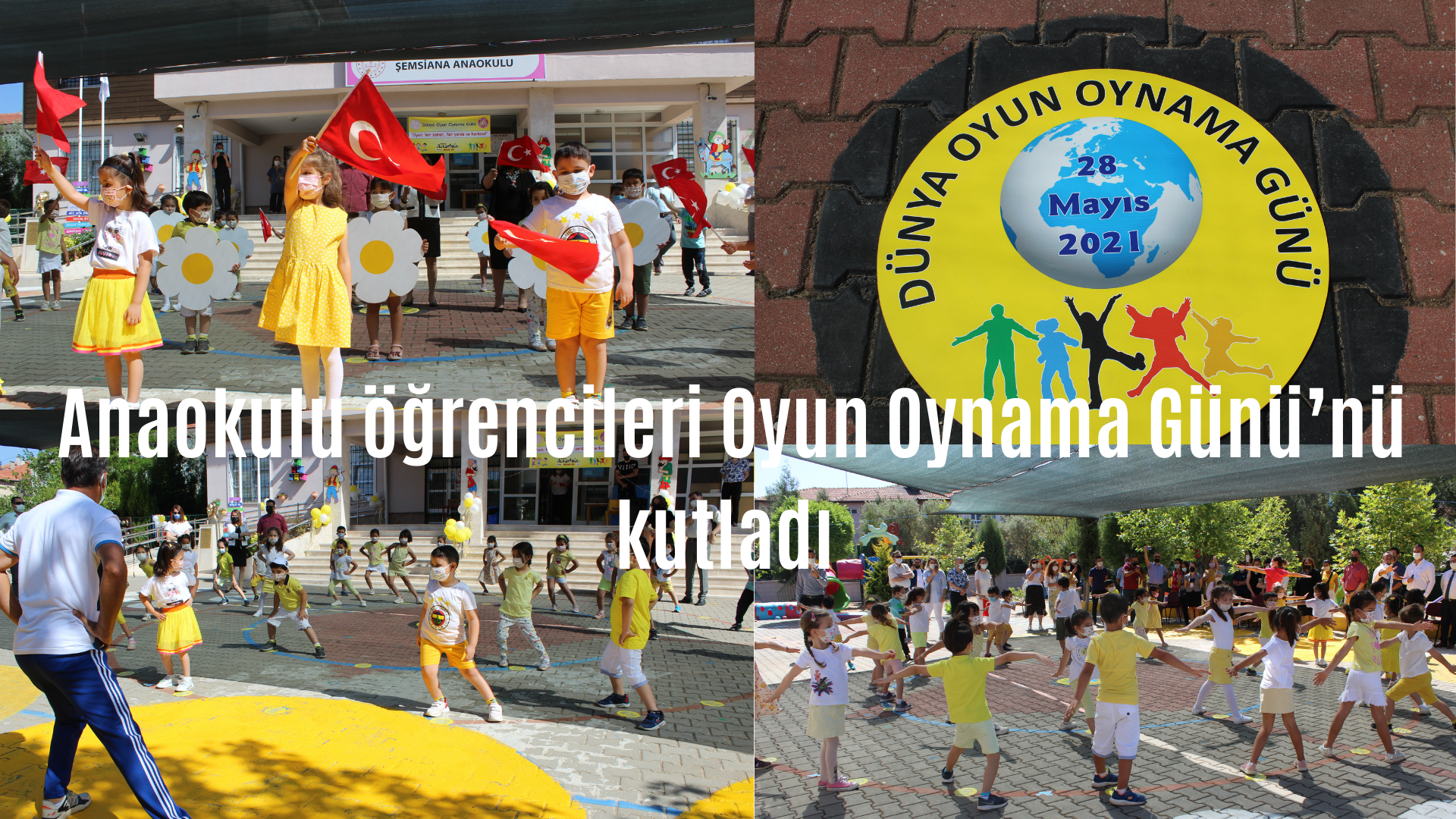 Anaokulu öğrencileri Oyun Oynama Günü’nü kutladı