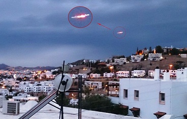 Bodrum’dan UFO ihbarı artıyor