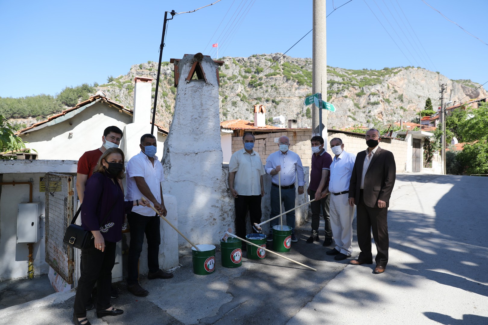 Dünya Çevre Gününde 30 Ton Kireç Dağıtıldı