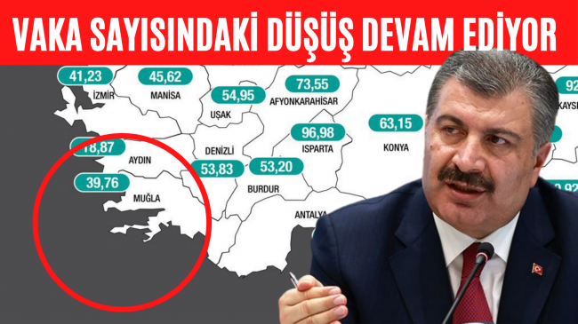 VAKA SAYILARI BU HAFTADA DÜŞÜŞ GÖSTERDİ