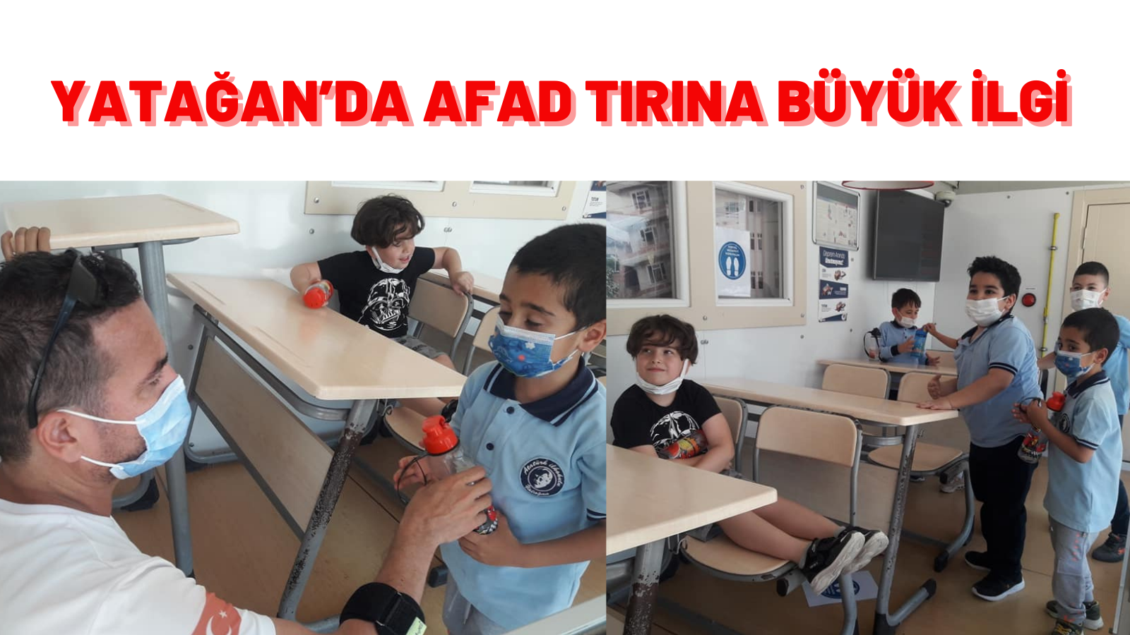 YATAĞAN’DA, AFAD TIRINA BÜYÜK İLGİ OLDU
