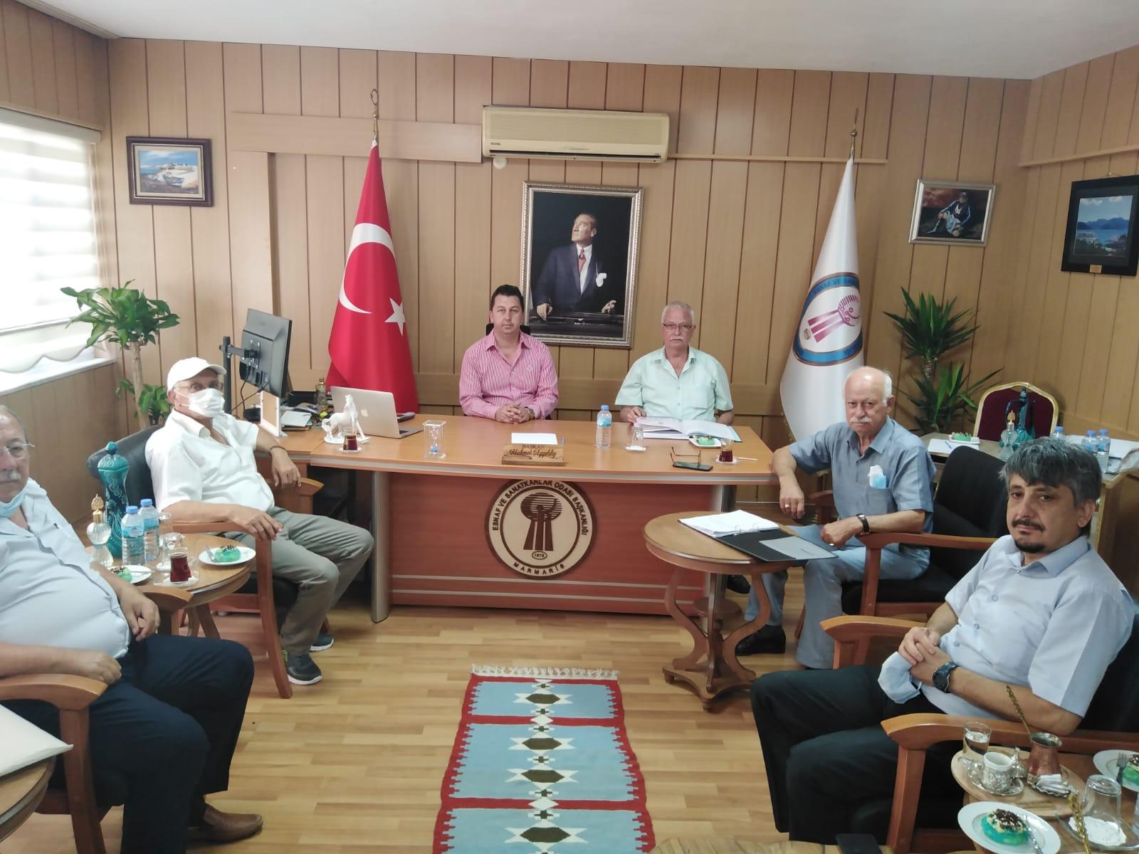 YÖNETİM VE DENETİM KURULU TOPLANTISI YAPILDI