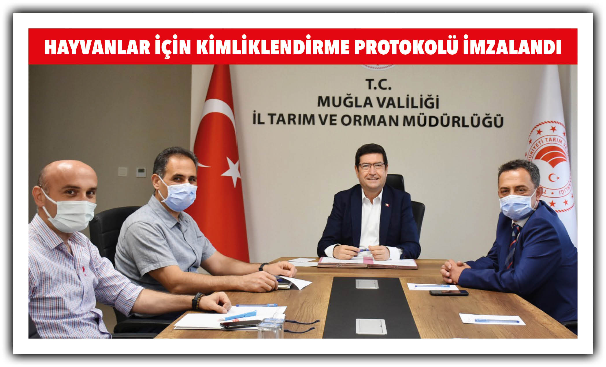 HAYVANLAR İÇİN KİMLİKLENDİRME PROTOKOLÜ İMZALANDI