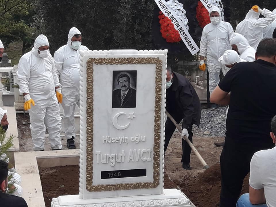 AVCI, MEZARINI SAĞLIĞINDA YAPTIRMIŞ