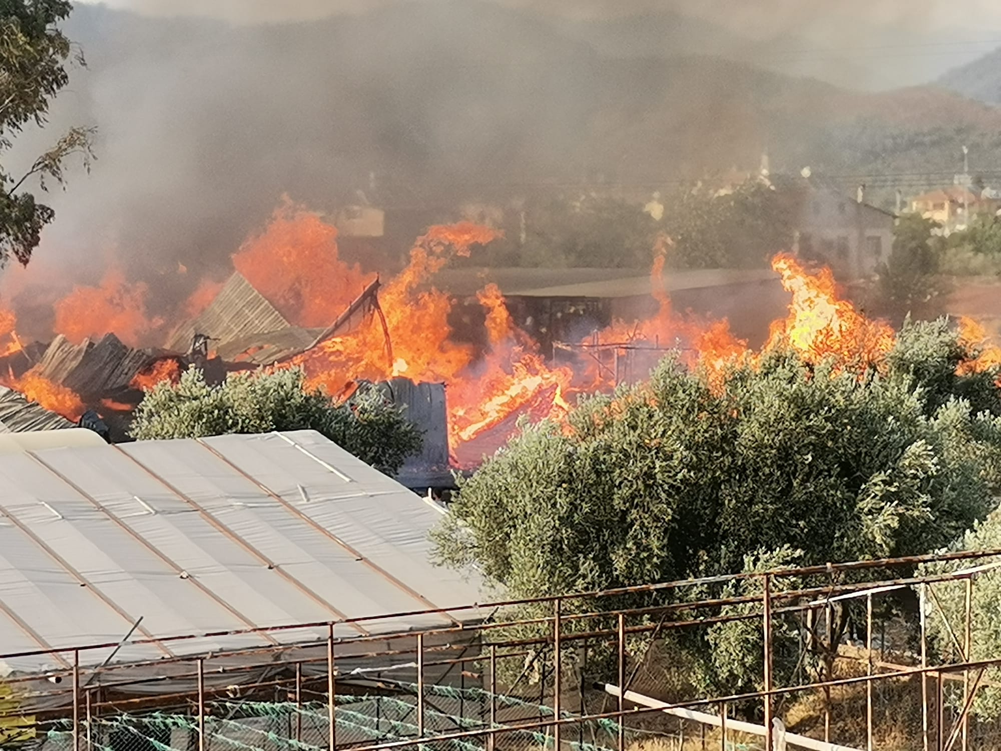 MARANGOZHANEDE YANGIN