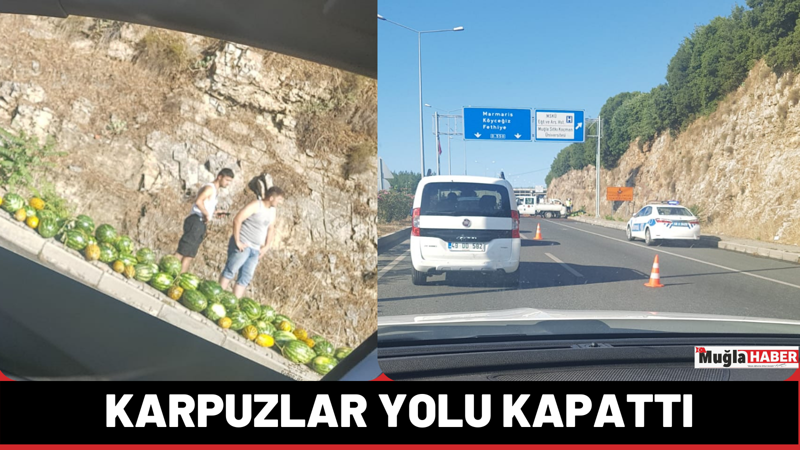 KARPUZLAR YOLU KAPATTI