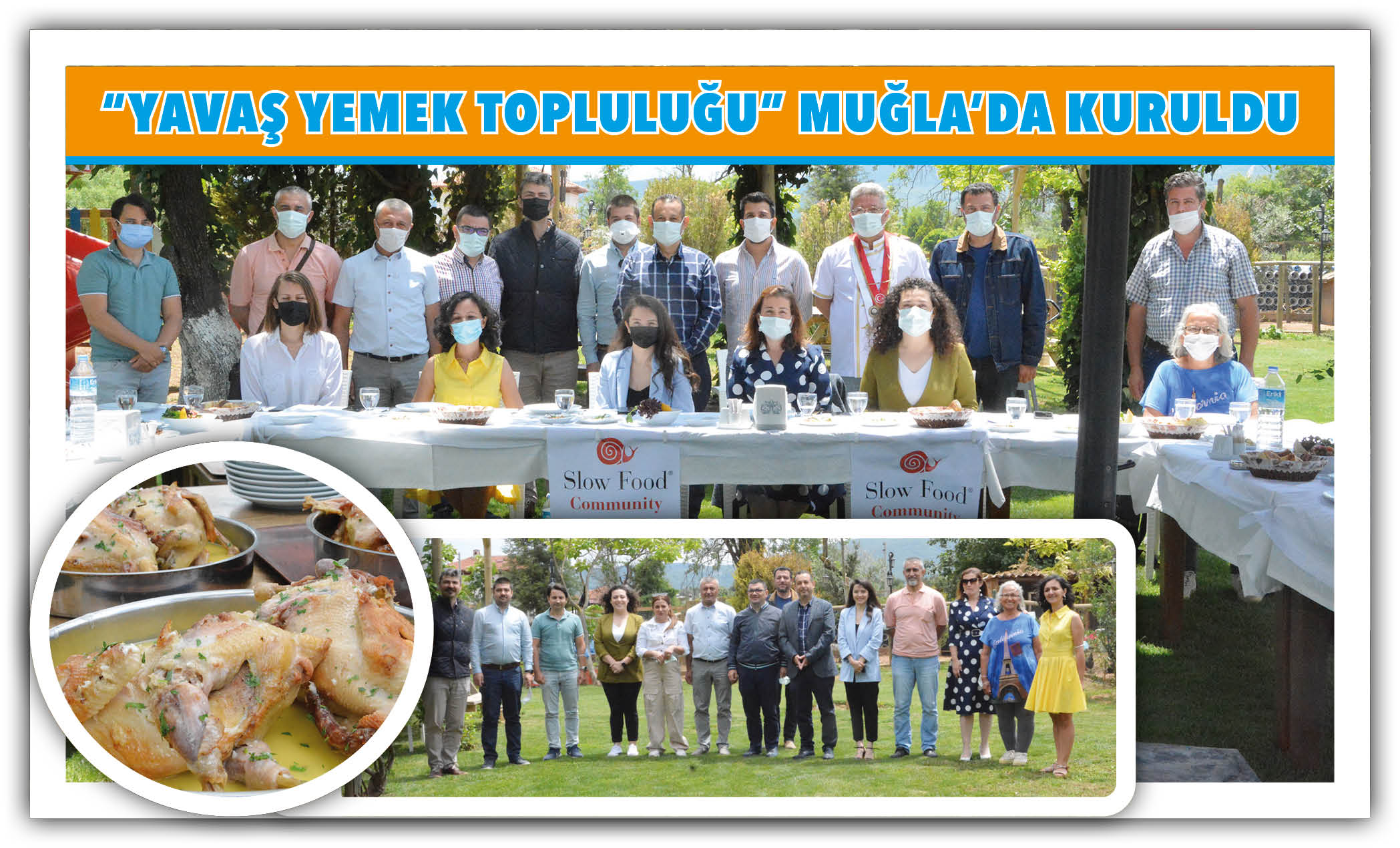 “YAVAŞ YEMEK TOPLULUĞU” MUĞLA’DA KURULDU