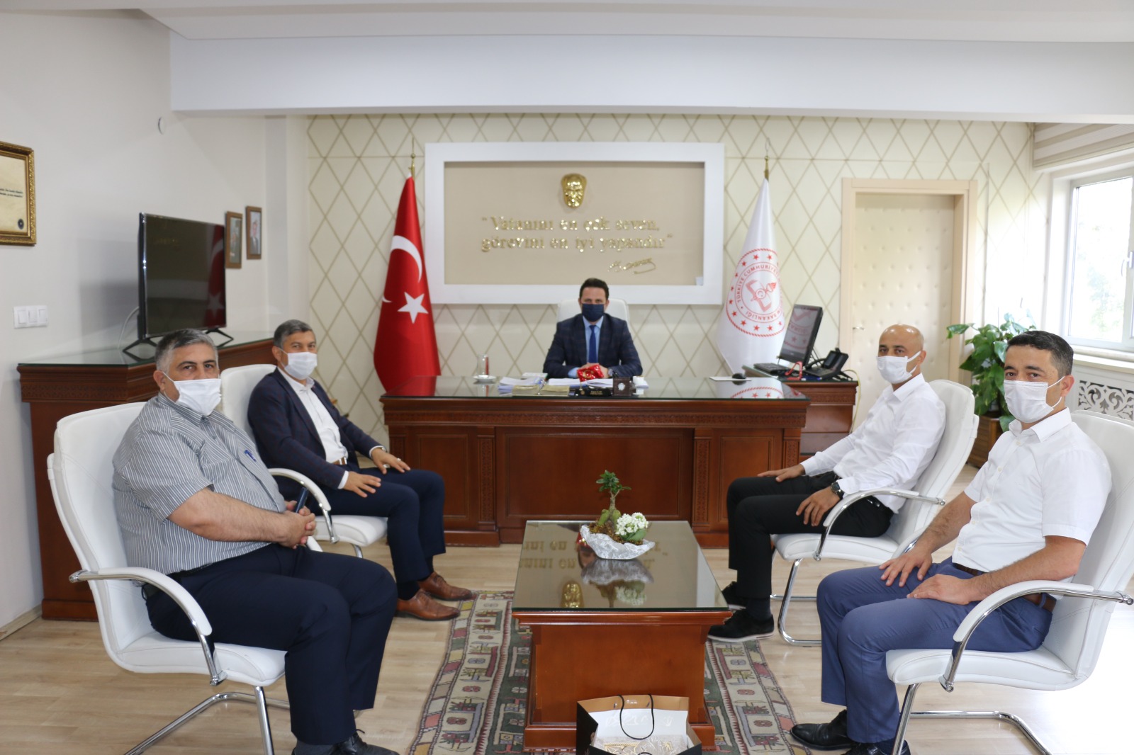 Eğitim Bir-Sen'den Emre Çay’a ziyaret