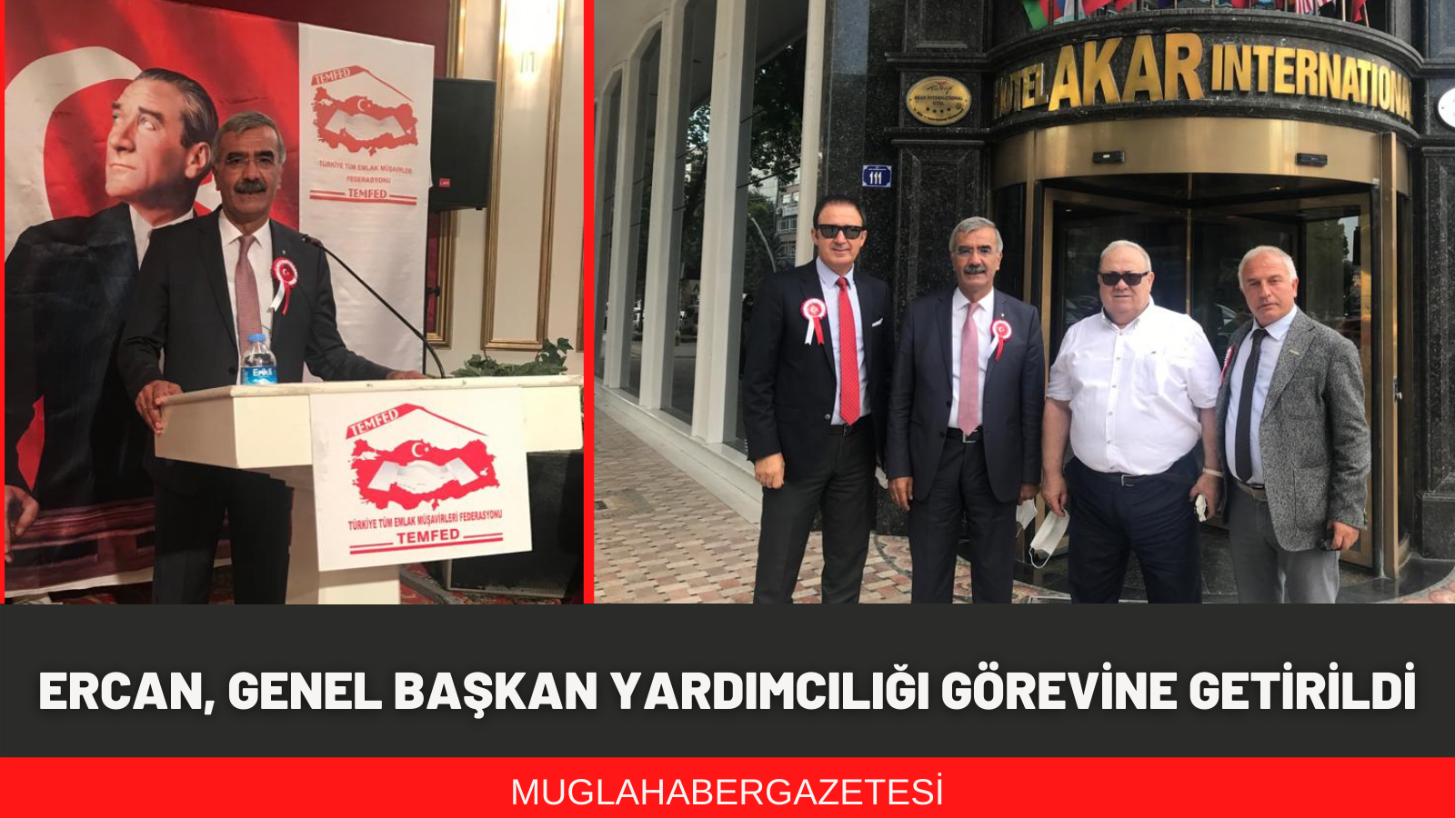 ERCAN, GENEL BAŞKAN YARDIMCILIĞI GÖREVİNE GETİRİLDİ
