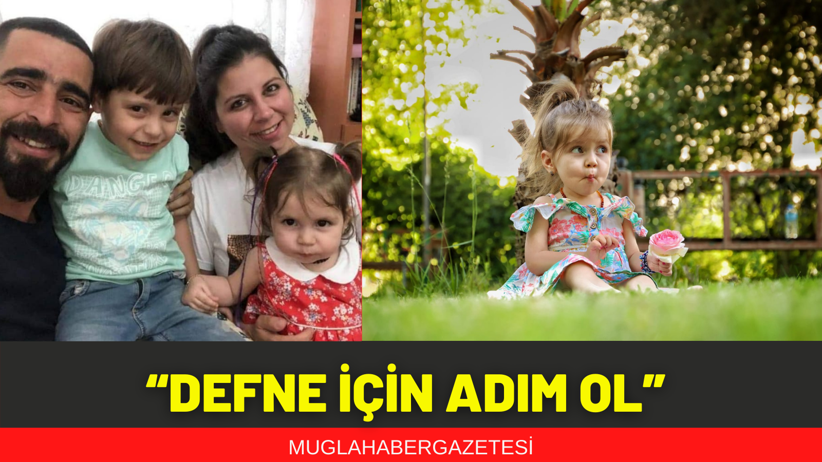 “DEFNE İÇİN ADIM OL”