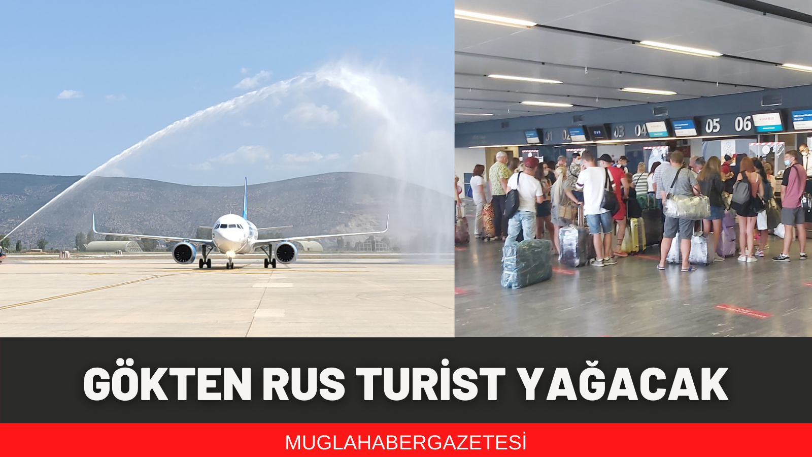 GÖKTEN RUS TURİST YAĞACAK