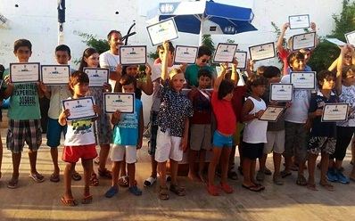 Yelkenciler sertifikalarını aldılar