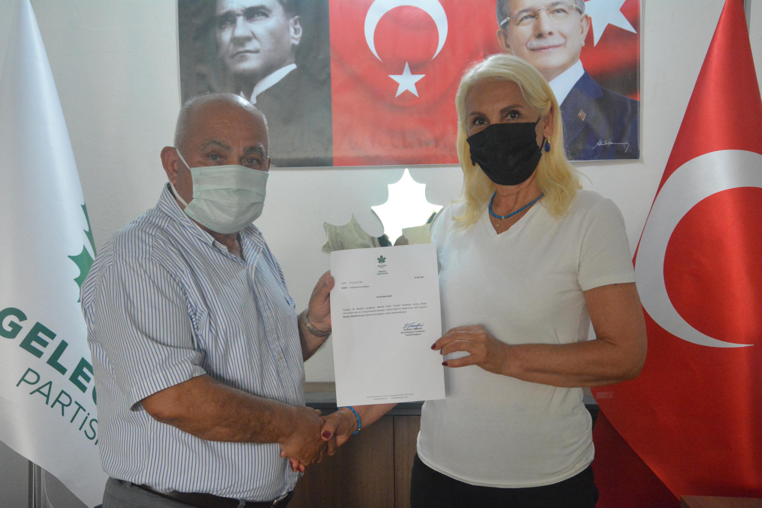 BODRUM İLÇE BAŞKANLIĞI’NA ARGON ATANDI