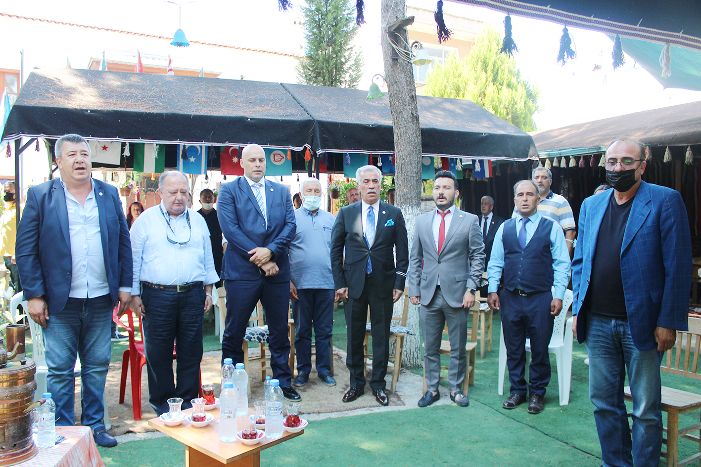 DOĞRU PARTİ İLÇE BAŞKANI KAFALI OLDU