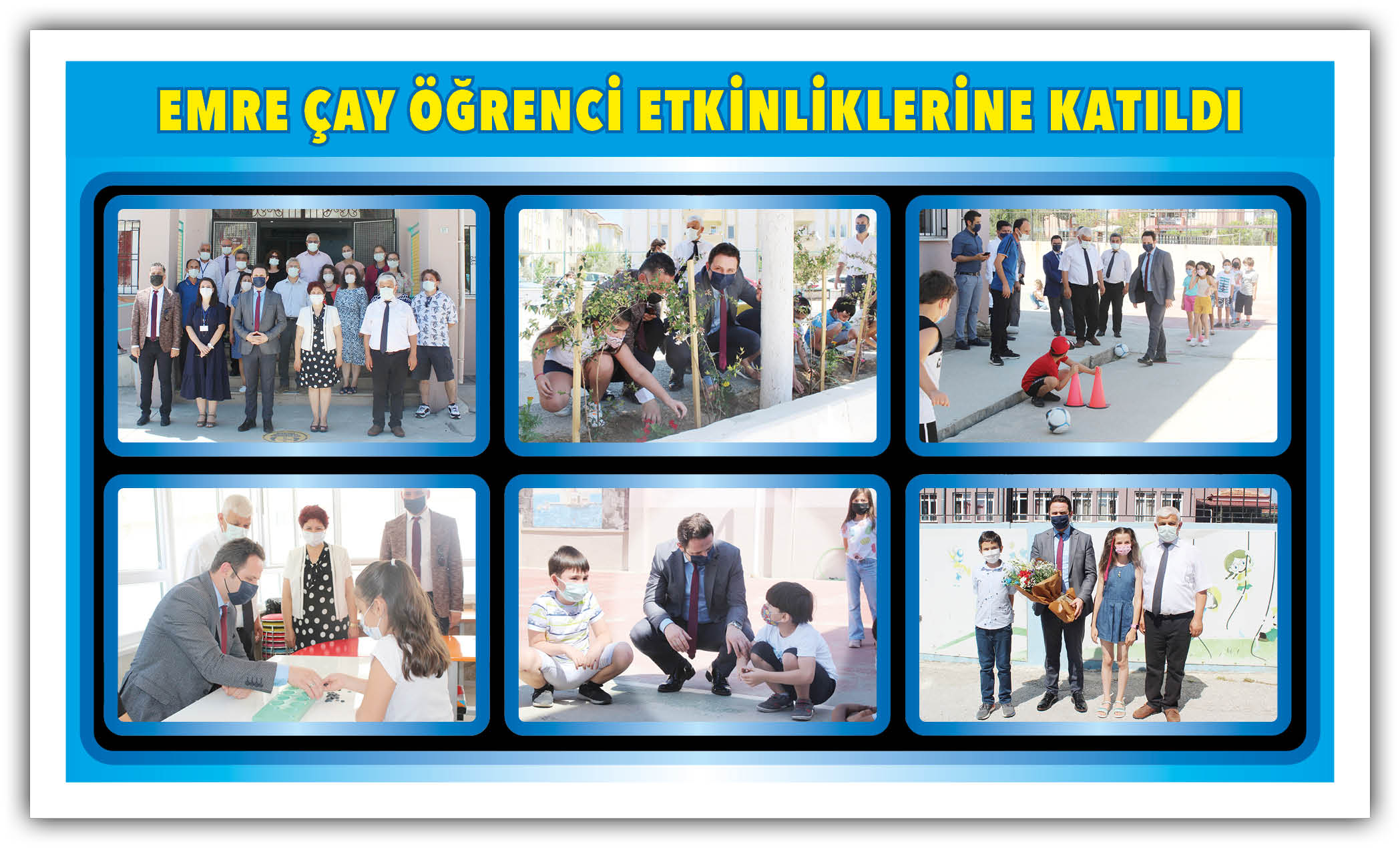 EMRE ÇAY ÖĞRENCİ ETKİNLİKLERİNE KATILDI