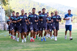 Bodrumspor yeni tesislerinde hazırlanıyor