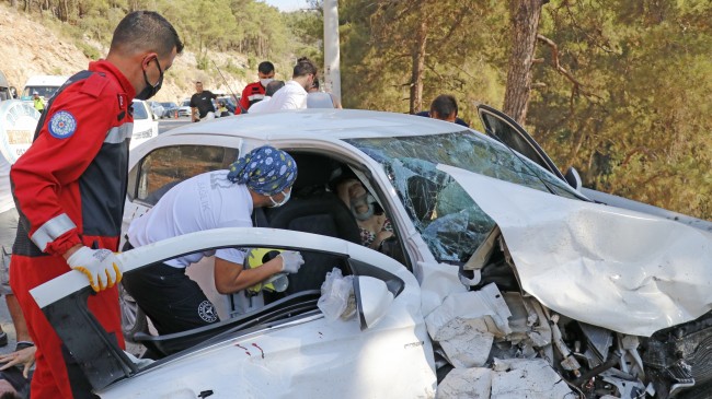 Fethiye’de kaza: 8 yaralı