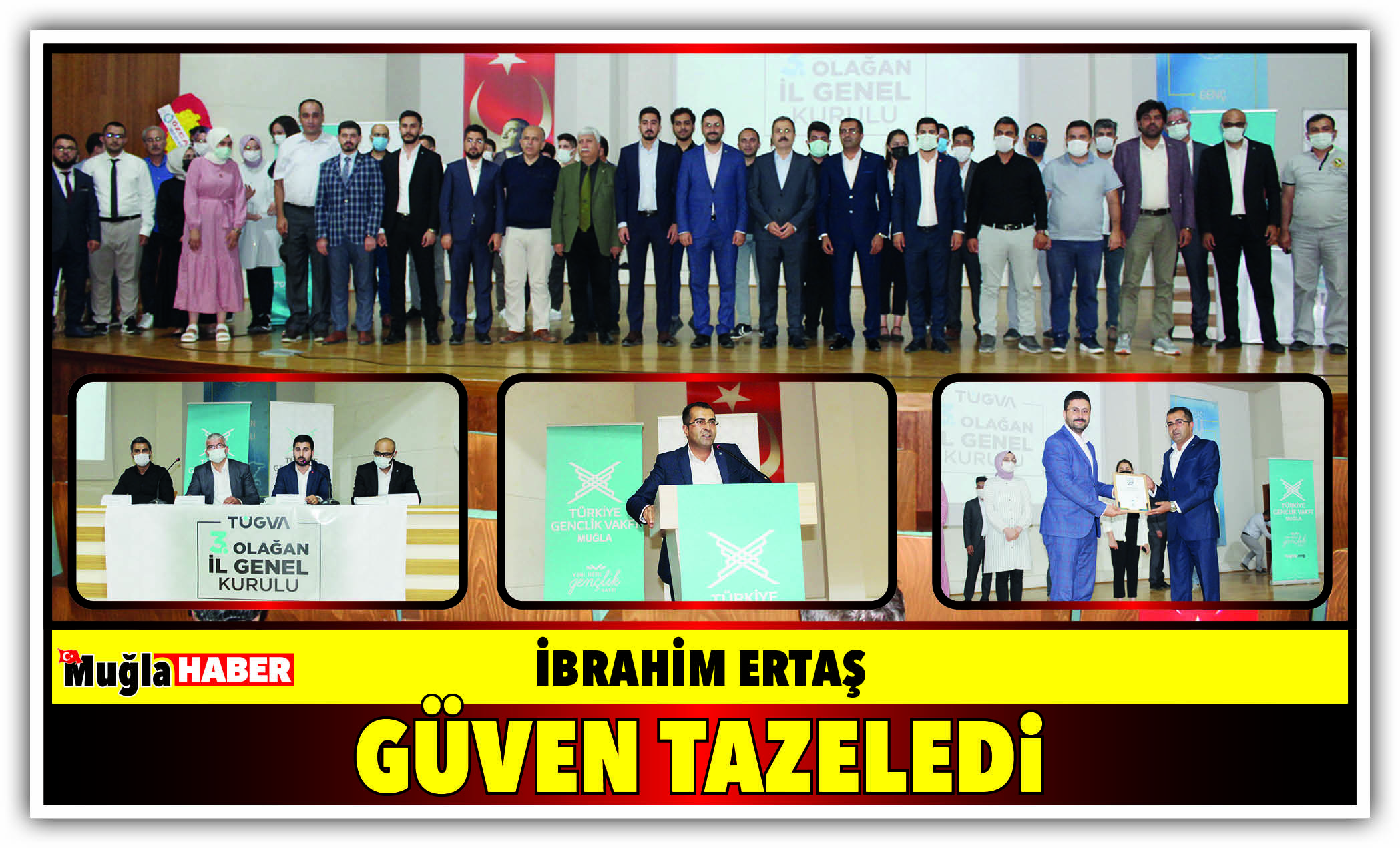 İBRAHİM ERTAŞ GÜVEN TAZELEDİ