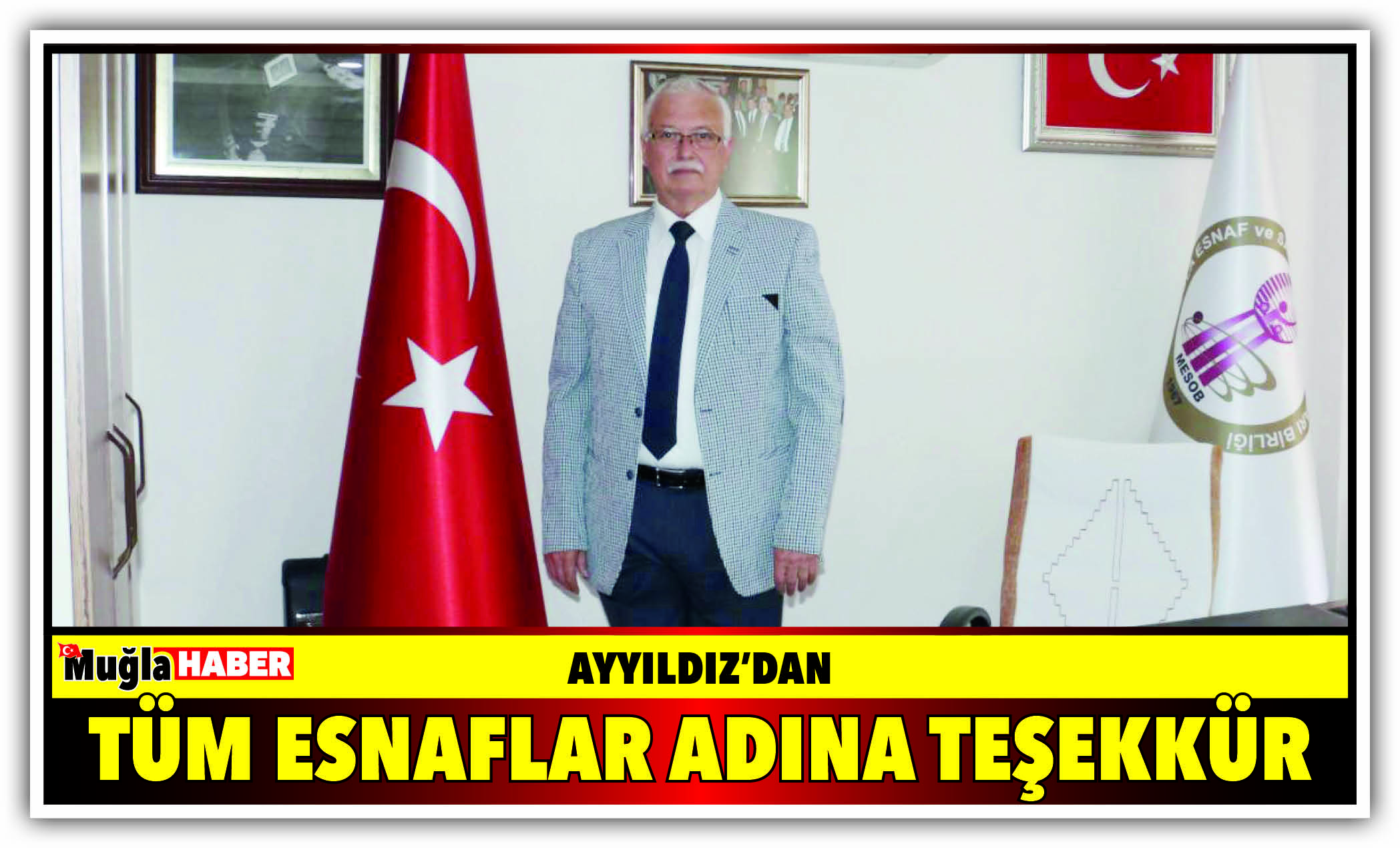 AYYILDIZ’DAN TÜM ESNAFLAR ADINA TEŞEKKÜR