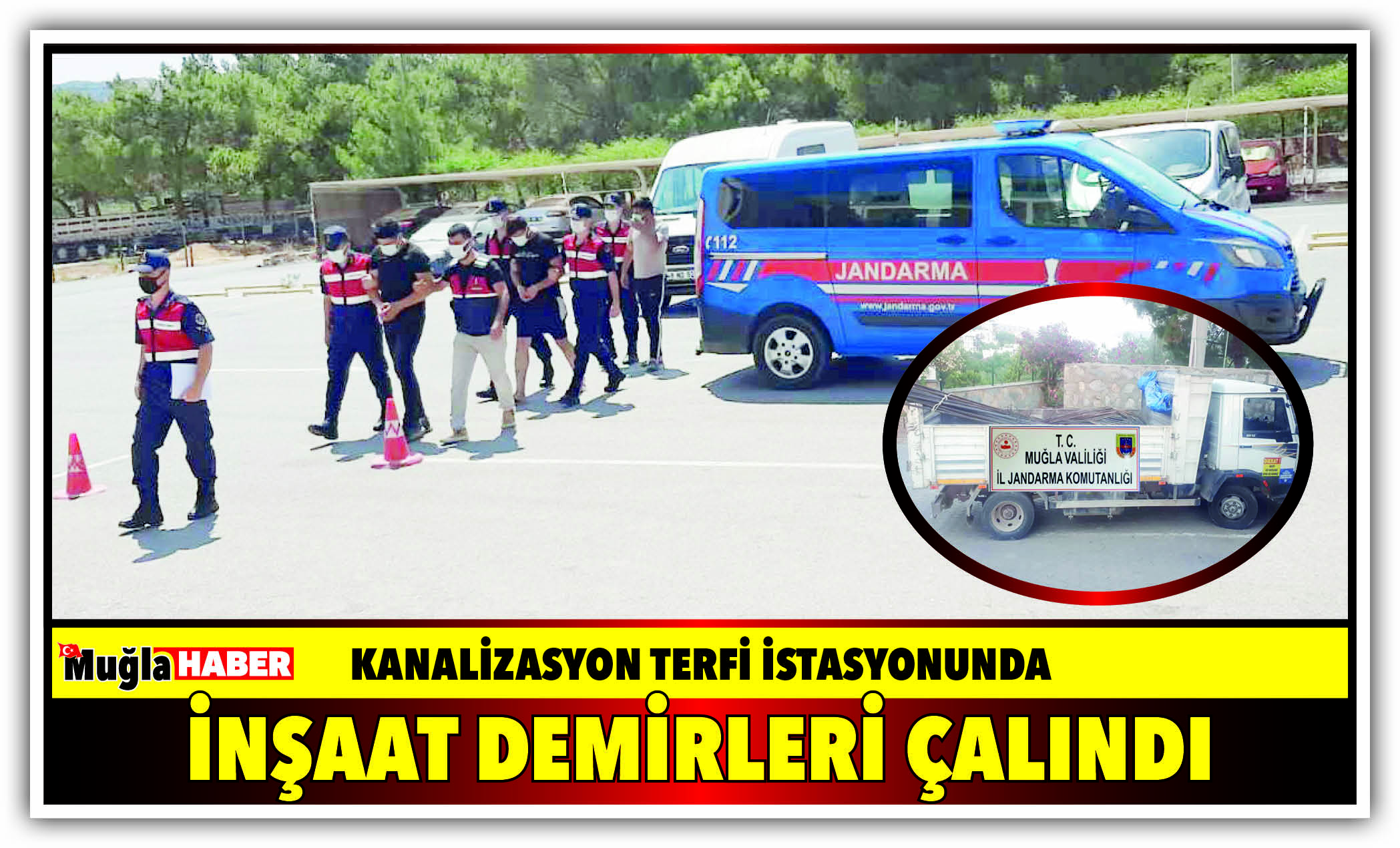 İNŞAAT DEMİRİ ÇALAN ŞAHISLAR YAKALANDI