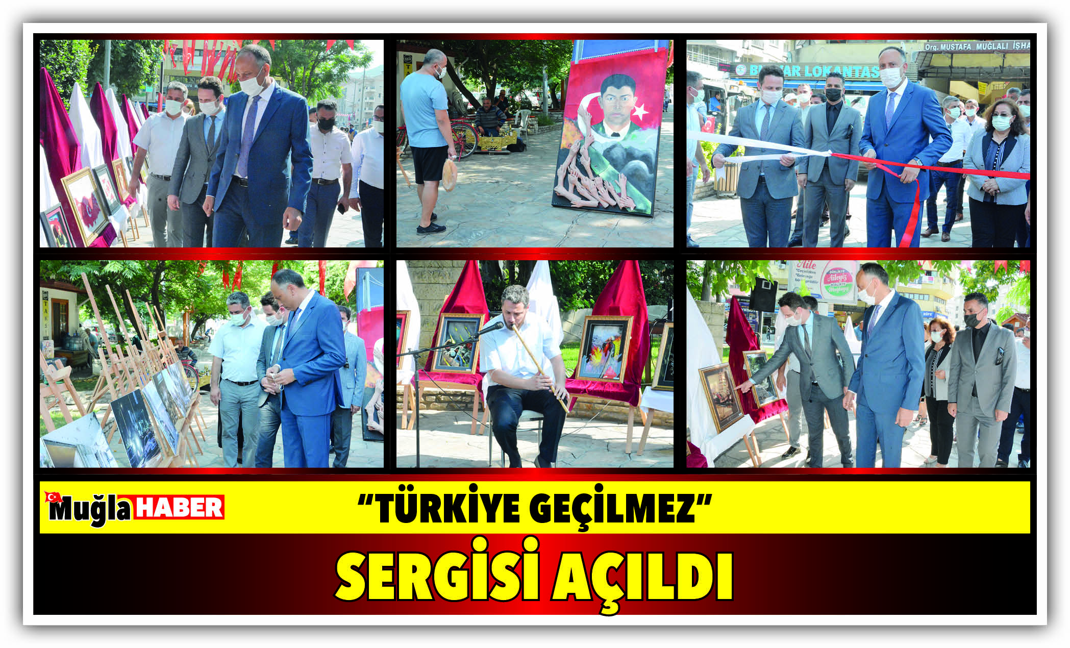 “TÜRKİYE GEÇİLMEZ” SERGİSİ AÇILDI