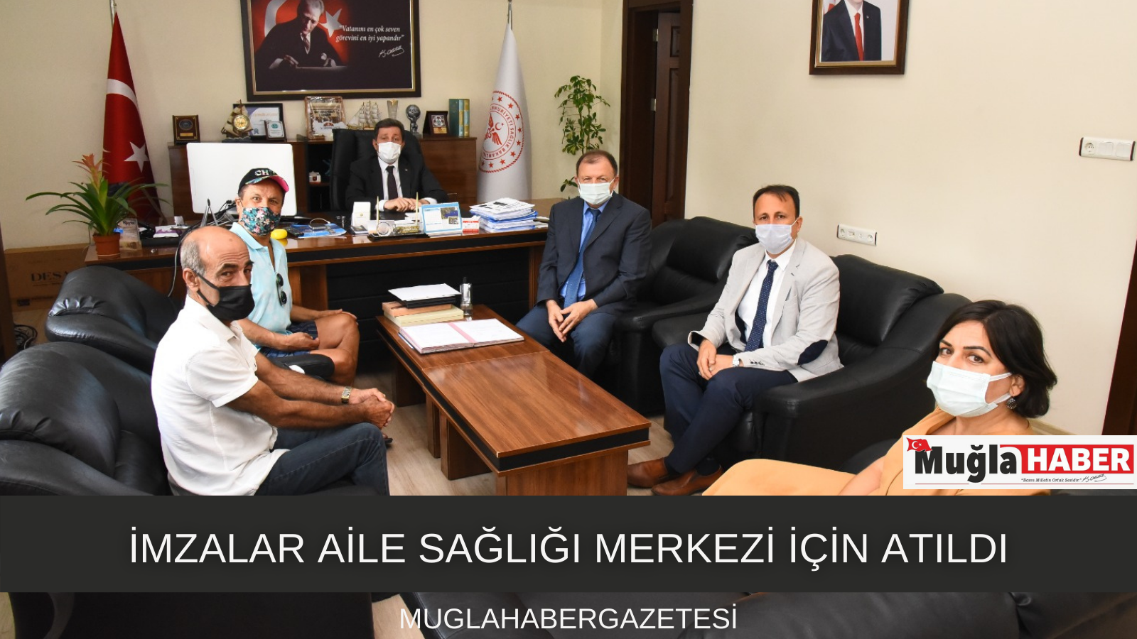 İMZALAR AİLE SAĞLIĞI MERKEZİ İÇİN ATILDI