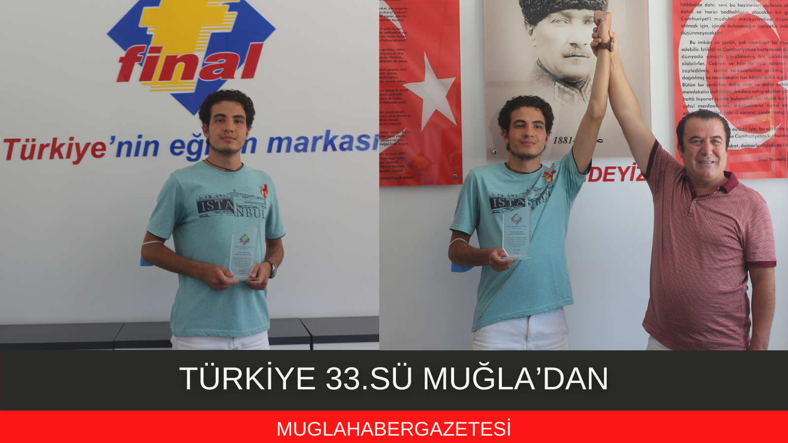 TÜRKİYE 33.SÜ MUĞLA’DAN