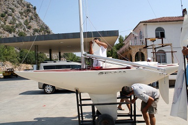 Türkiye’nin ilk Paralimpik Yelkenlisi Marmaris’te üretildi