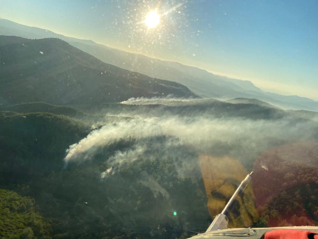 MUĞLA BÖLGESİNDEKİ YANGINLARINDA SON DURUM