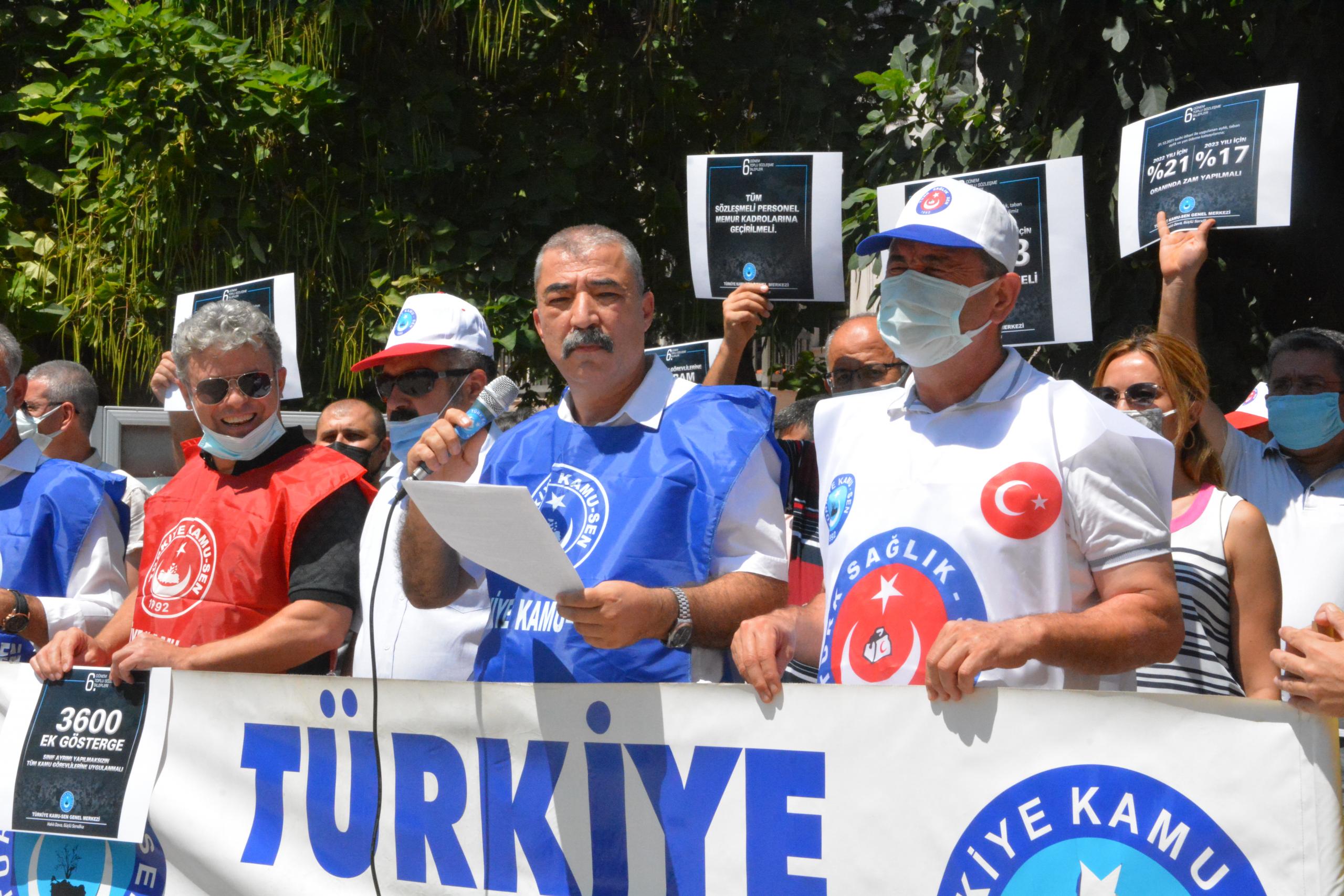 MEMUR MAAŞ ZAMMI KABUL EDİLEMEZ