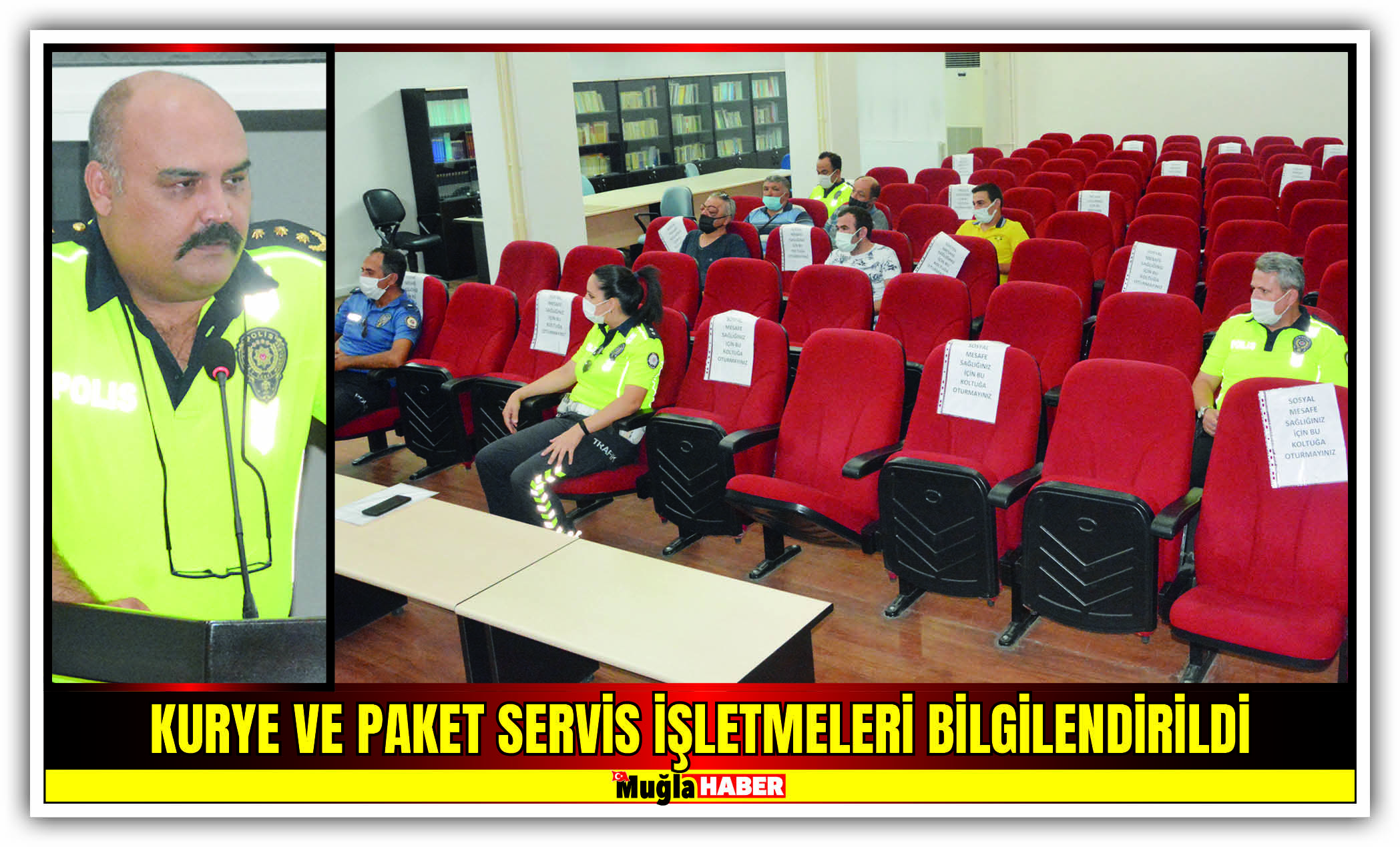 KURYE VE PAKET SERVİS İŞLETMELERİ BİLGİLENDİRİLDİ