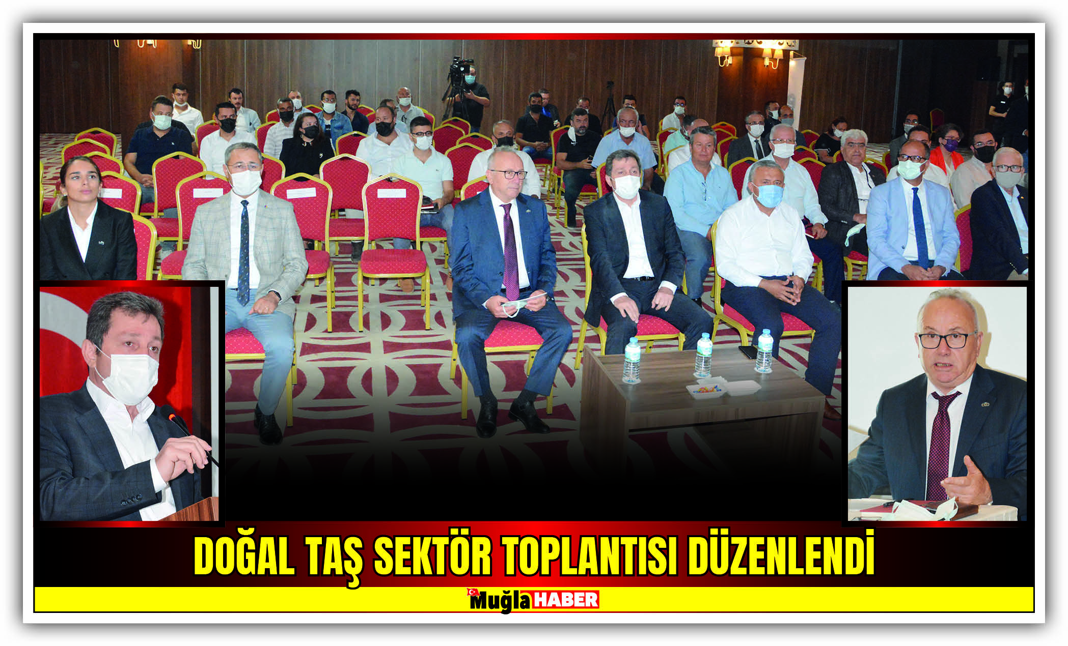 DOĞAL TAŞ SEKTÖR TOPLANTISI DÜZENLENDİ