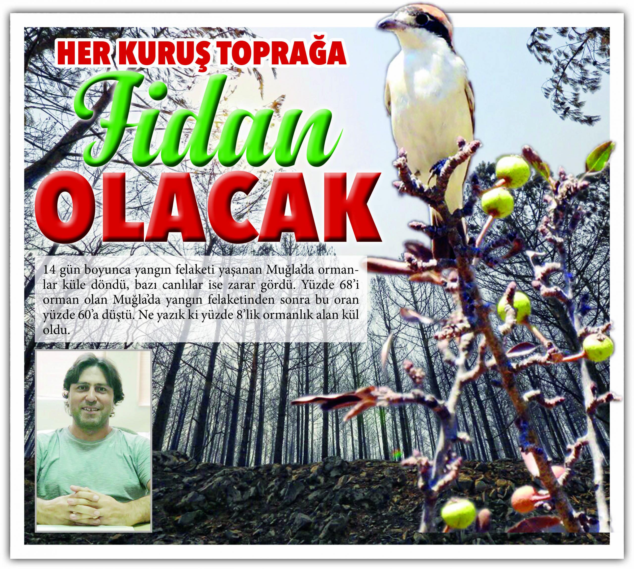 HER KURUŞ TOPRAĞA FİDAN OLACAK