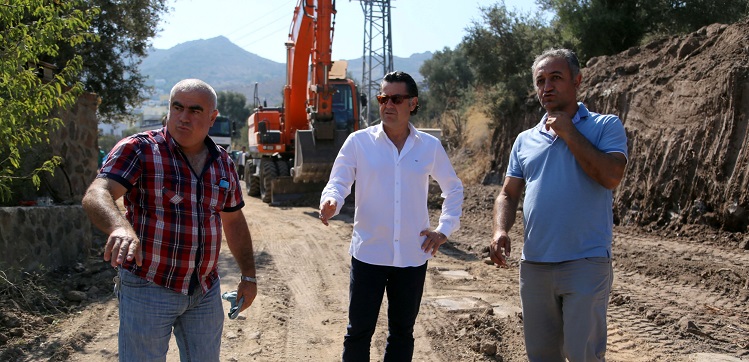 Kocadon, çalışmaları yerinde inceledi