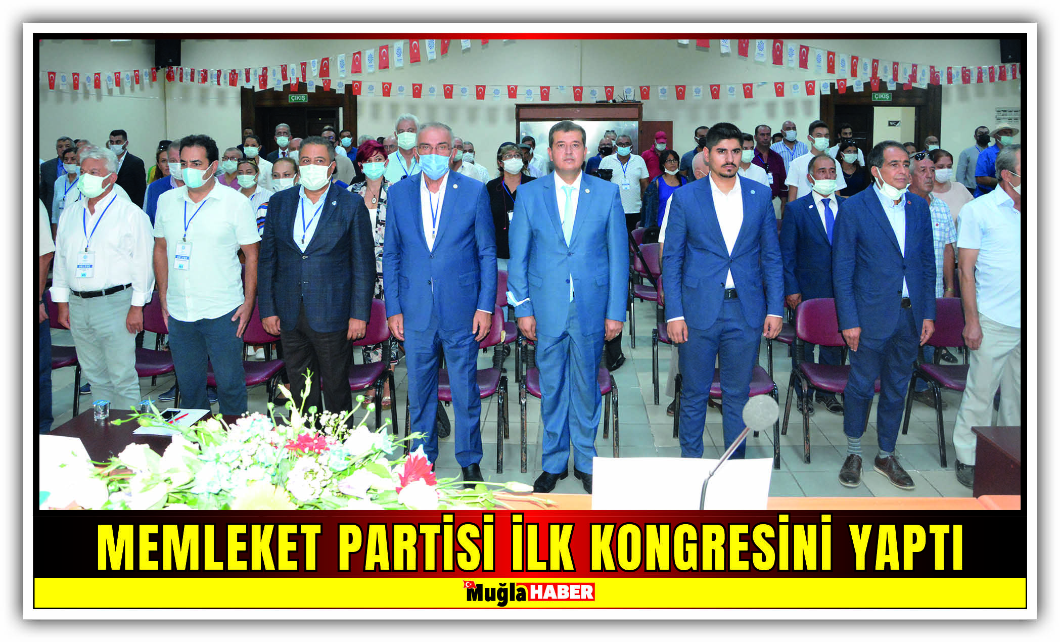 MEMLEKET PARTİSİ İLK KONGRESİNİ YAPTI