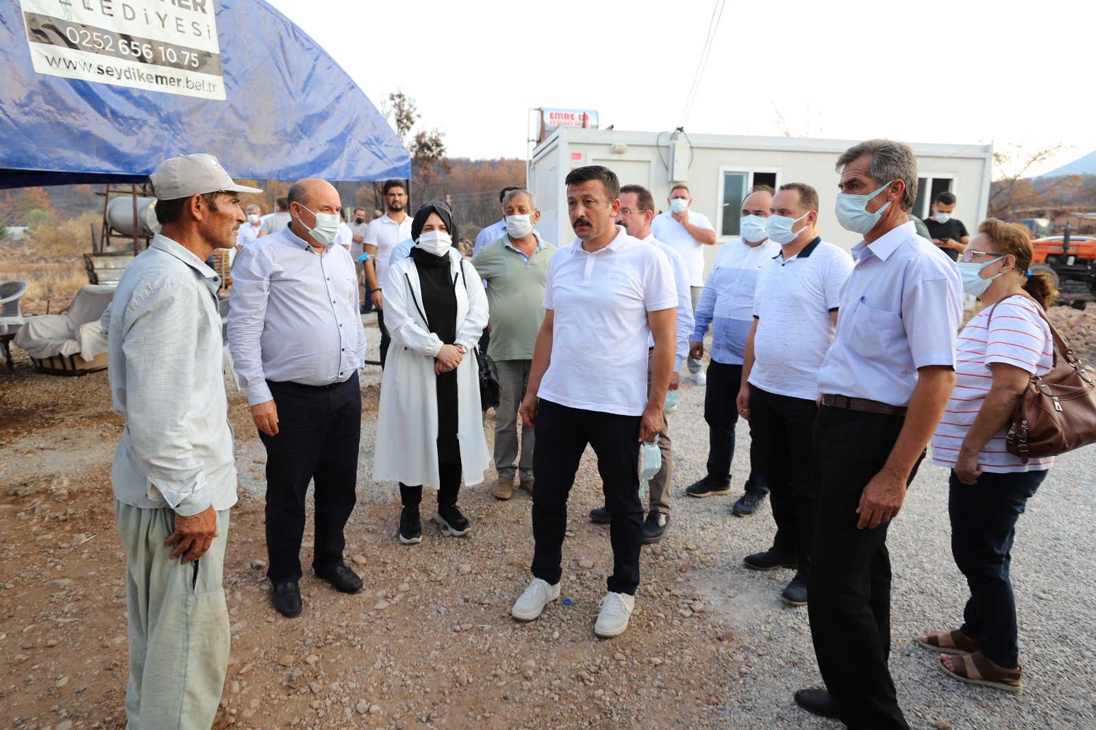 AK Parti Genel Başkan Yardımcısı Hamza Dağ, Seydikemer'de vatandaşlarla bir araya geldi