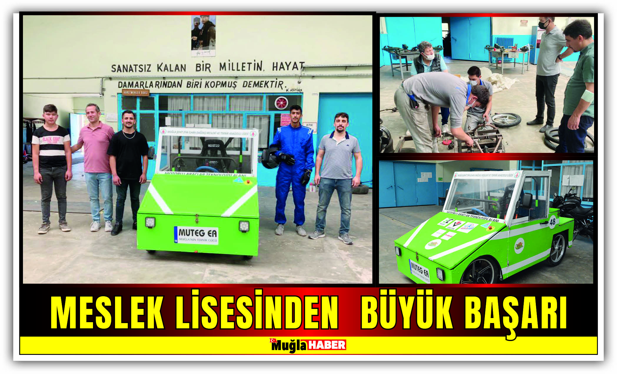 MESLEK LİSESİNDEN  BÜYÜK BAŞARI