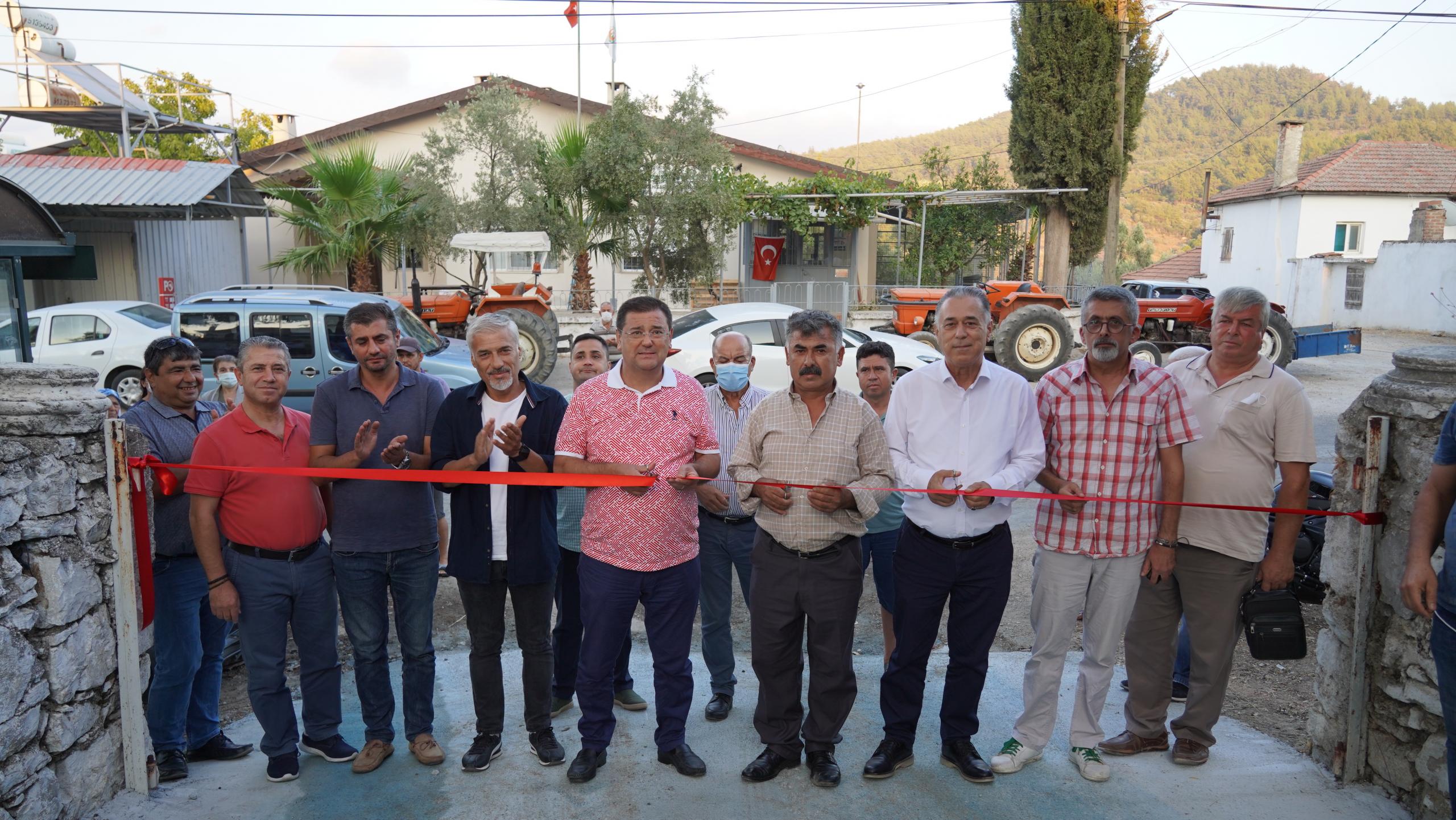 ÇOK AMAÇLI SOSYAL ALAN’IN AÇILIŞI YAPILDI