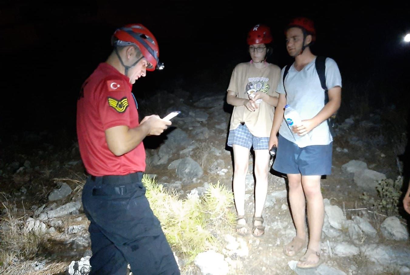 Kaybolan şahıslar JAK Timi tarafından bulundu