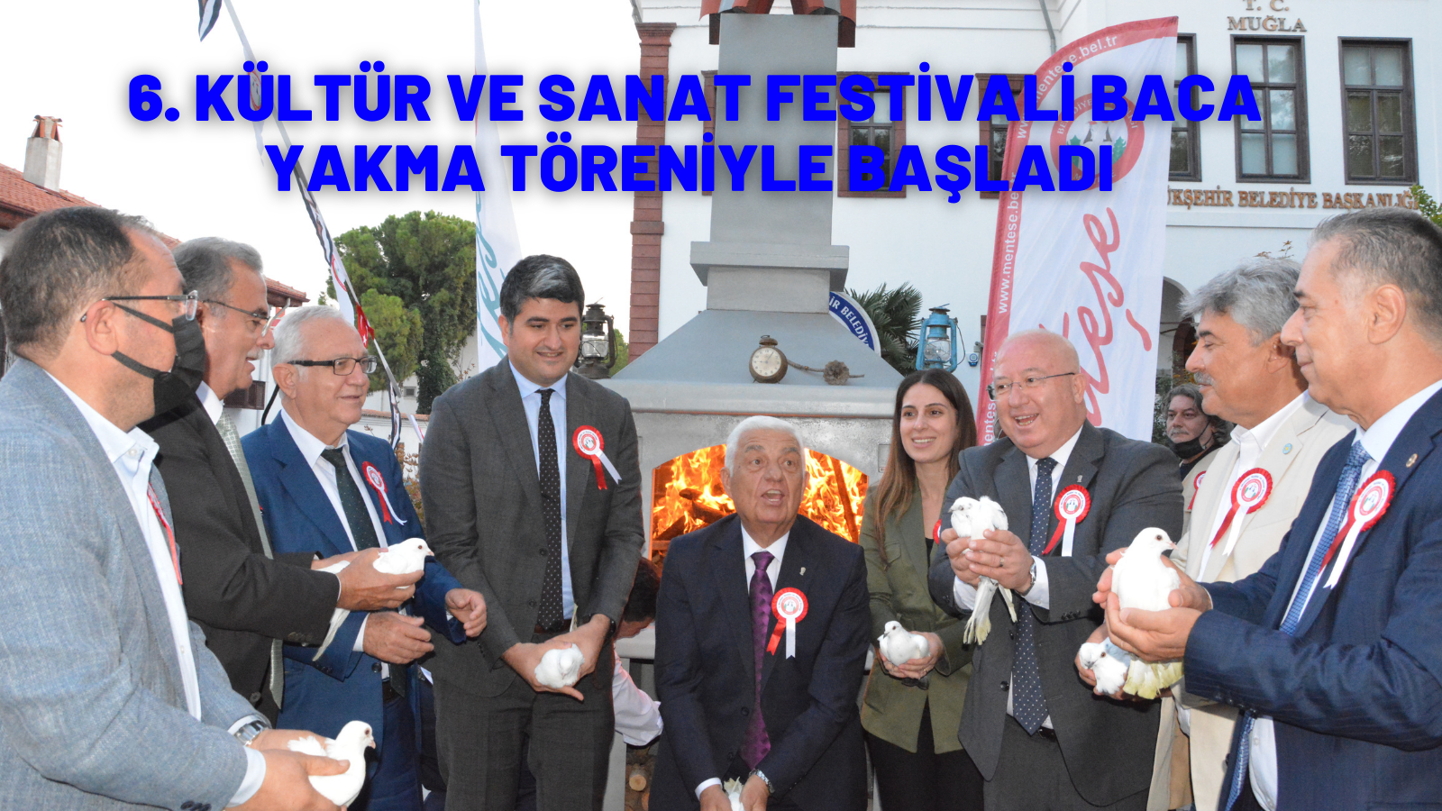 KÜLTÜR VE SANAT FESTİVALİ BACA YAKMA TÖRENİYLE BAŞLADI