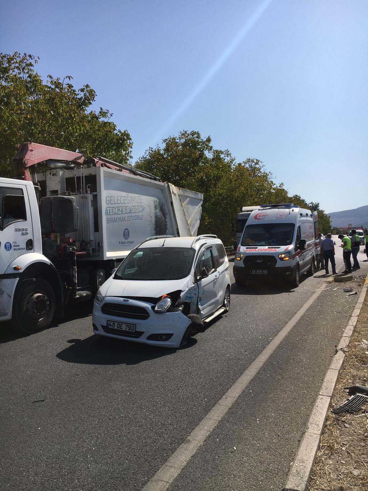 ÖLÜM KAVŞAĞI’NDA YİNE KAZA: 1 YARALI