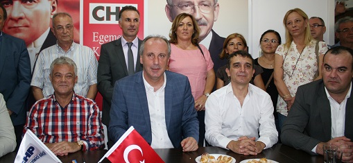 CHP’li İnce partililerle buluştu