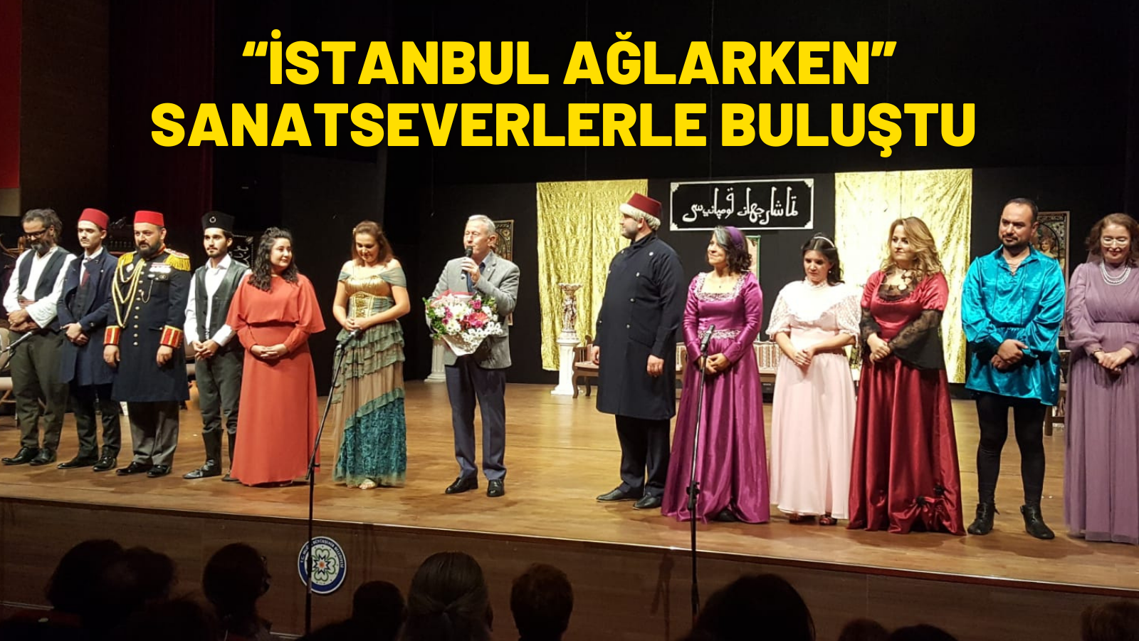 “İSTANBUL AĞLARKEN” SANATSEVERLERLE BULUŞTU